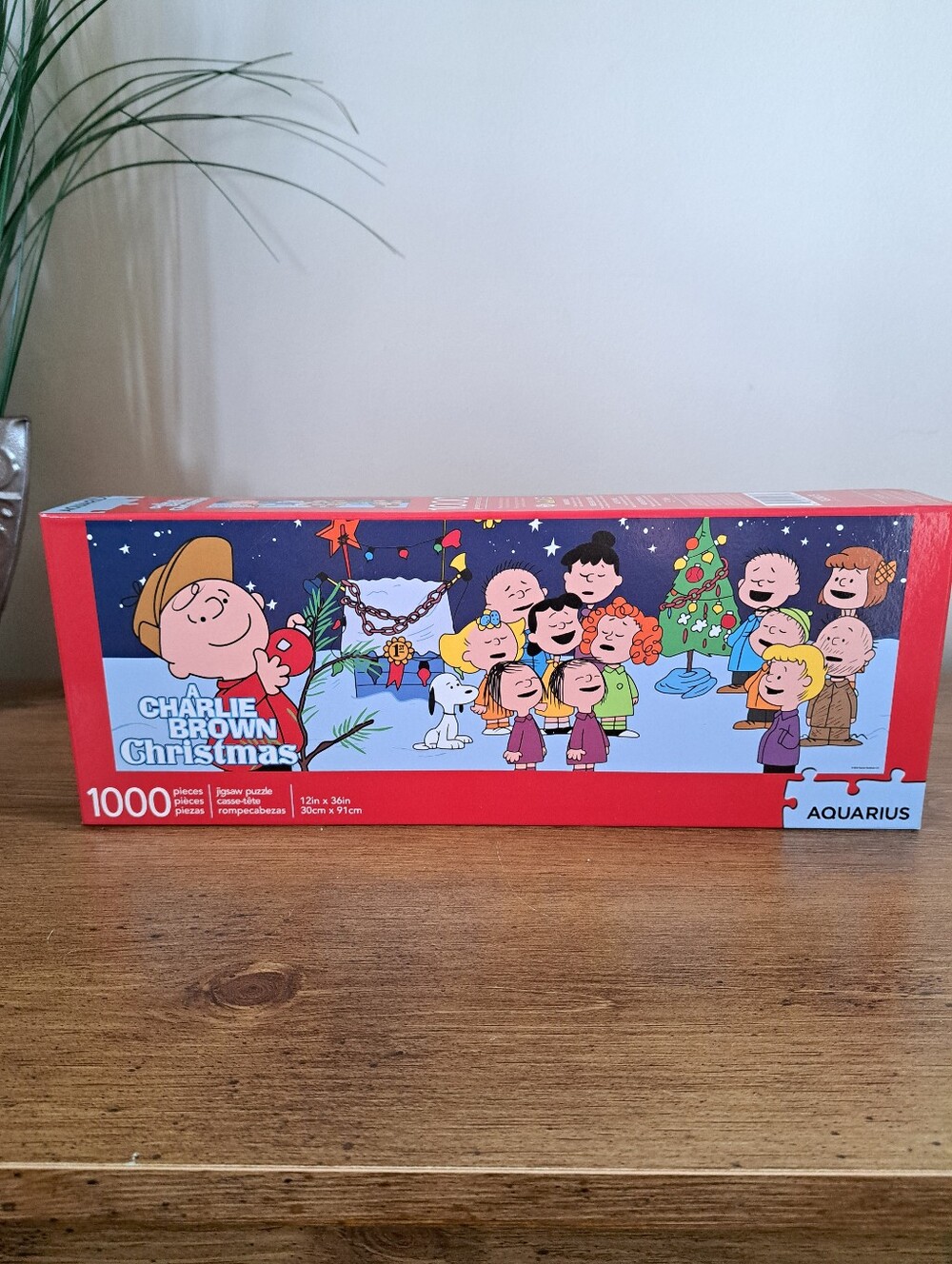 Aquarius Charlie Brown Christmas 1000 Piece Jigsaw Puzzle Complete 2019 Holiday